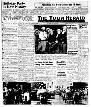 Primary view of object titled 'The Tulia Herald (Tulia, Tex.), Vol. 62, No. 30, Ed. 1 Thursday, July 23, 1970'.