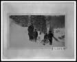 Primary view of Four Men with Sled on Mountainside