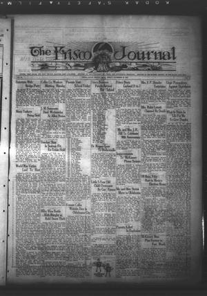 Primary view of object titled 'The Frisco Journal (Frisco, Tex.), Vol. 28, No. 47, Ed. 1 Friday, November 29, 1929'.