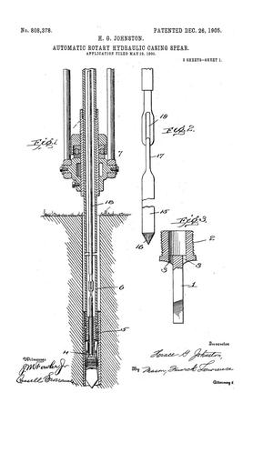 Primary view of object titled 'Automatic Rotary Hydraulic Casing-Spear.'.