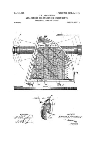 Primary view of object titled 'Attachment For Surveying Instruments'.