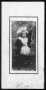 Thumbnail image of item number 1 in: '[A young girl wearing a large white hat, a dark colored dress.]'.