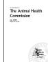 Primary view of An Audit Report on the Animal Health Commission