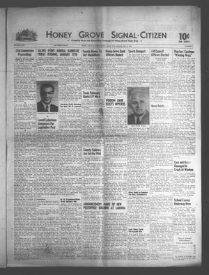 Primary view of object titled 'Honey Grove Signal-Citizen (Honey Grove, Tex.), Vol. 73, No. 2, Ed. 1 Friday, January 17, 1964'.