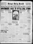 Thumbnail image of item number 1 in: 'Borger Daily Herald (Borger, Tex.), Vol. 19, No. 280, Ed. 1 Tuesday, October 16, 1945'.