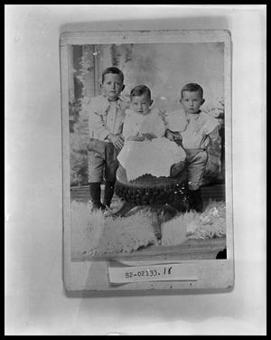 Primary view of object titled 'Two Boys and a Baby'.