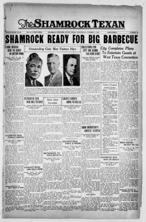 Primary view of object titled 'The Shamrock Texan (Shamrock, Tex.), Vol. 26, No. 46, Ed. 1 Wednesday, October 2, 1929'.