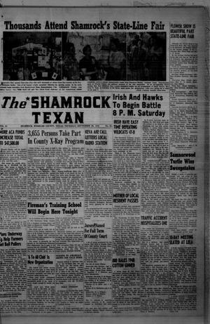 Primary view of object titled 'The Shamrock Texan (Shamrock, Tex.), Vol. 45, No. 22, Ed. 1 Thursday, September 30, 1948'.