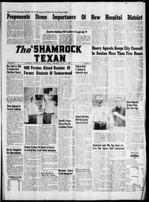 Primary view of object titled 'The Shamrock Texan (Shamrock, Tex.), Vol. 60, No. 14, Ed. 1 Thursday, July 11, 1963'.