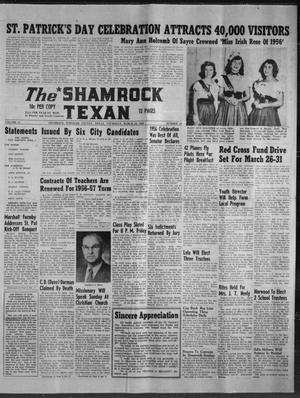 Primary view of object titled 'The Shamrock Texan (Shamrock, Tex.), Vol. 52, No. 48, Ed. 1 Thursday, March 22, 1956'.