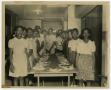 Photograph: [Group of Young Women with Baked Goods]