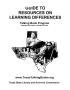 Primary view of Guide to Resources on Learning Differences
