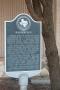Primary view of Historic plaque on grounds of Martin Co. Courthouse: Marienfeld