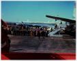 Thumbnail image of item number 1 in: '[People Standing Outside of Air Force One on Love Field]'.