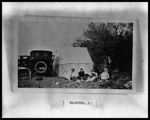 Primary view of object titled 'Men Camping Out'.