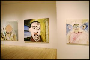 Primary view of object titled 'Francesco Clemente [Photograph DMA_1383-07]'.