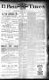 Thumbnail image of item number 1 in: 'El Paso International Daily Times (El Paso, Tex.), Vol. 11, No. 257, Ed. 1 Thursday, November 12, 1891'.