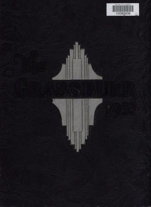Primary view of object titled 'The Grassburr, Yearbook of John Tarleton Agricultural College, 1933'.