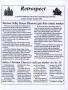 Journal/Magazine/Newsletter: Retrospect, October, November, December, 2005