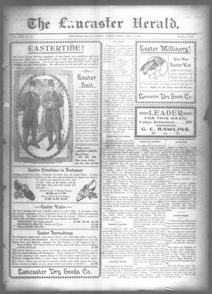 Primary view of object titled 'The Lancaster Herald. (Lancaster, Tex.), Vol. 22, No. 10, Ed. 1 Friday, April 9, 1909'.