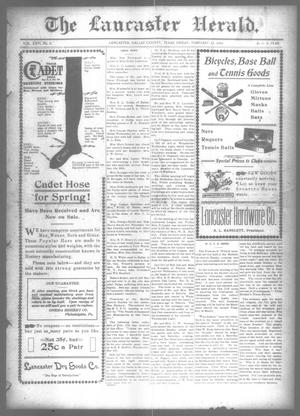 Primary view of object titled 'The Lancaster Herald. (Lancaster, Tex.), Vol. 26, No. 4, Ed. 1 Friday, February 23, 1912'.