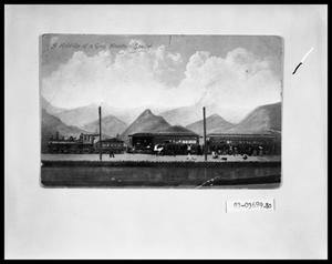 Primary view of object titled 'Postcard of Train Robbery'.