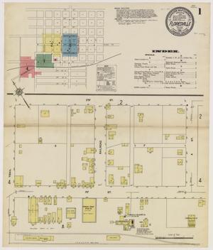 Primary view of object titled 'Floresville 1912 Sheet 1'.