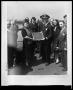 Thumbnail image of item number 1 in: 'Naval Personnel at Dedication of PT Boat, April 11, 1945'.