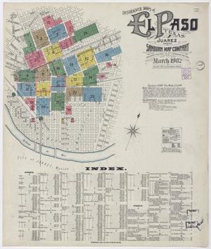 Primary view of object titled 'El Paso 1902 Sheet 1'.