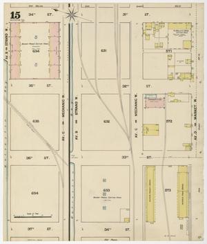 Primary view of object titled 'Galveston 1889 Sheet 15'.