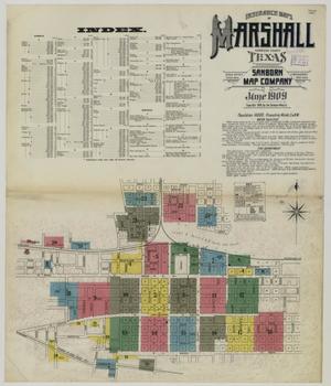 Primary view of object titled 'Marshall 1909 Sheet 1'.
