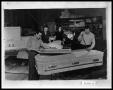 Photograph: Casket Factory Workers