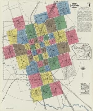 Primary view of object titled 'Sherman 1922 Sheet 1'.
