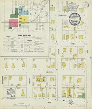 Primary view of object titled 'Rockdale 1901 Sheet 1'.