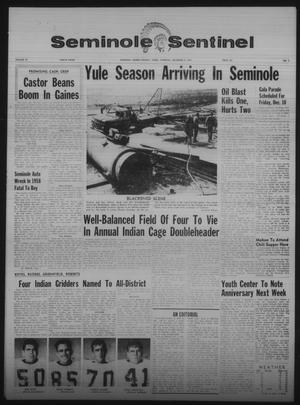 Primary view of object titled 'Seminole Sentinel (Seminole, Tex.), Vol. 59, No. 3, Ed. 1 Thursday, December 2, 1965'.