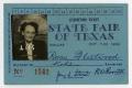 Text: [State Fair of Texas Exhibitor's Ticket for Rosa Fleetwood]