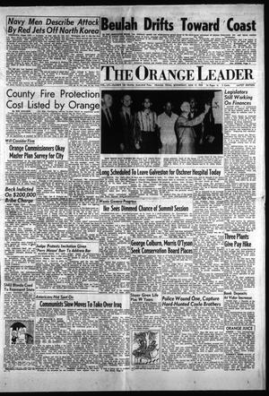 Primary view of object titled 'The Orange Leader (Orange, Tex.), Vol. 56, No. 146, Ed. 1 Wednesday, June 17, 1959'.