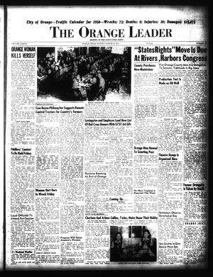 Primary view of object titled 'The Orange Leader (Orange, Tex.), Vol. 37, No. 66, Ed. 1 Sunday, March 19, 1950'.