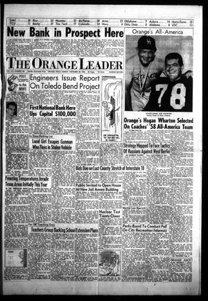 Primary view of object titled 'The Orange Leader (Orange, Tex.), Vol. 55, No. 265, Ed. 1 Sunday, November 30, 1958'.