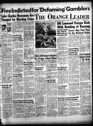 Primary view of object titled 'The Orange Leader (Orange, Tex.), Vol. 48, No. 203, Ed. 1 Tuesday, August 28, 1951'.