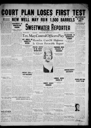 Primary view of object titled 'Sweetwater Reporter (Sweetwater, Tex.), Vol. 40, No. 82, Ed. 1 Tuesday, May 18, 1937'.