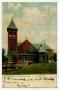 Primary view of [Postcard of Emmanuel Church in Staunton]