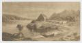 Primary view of [Postcard of Charcoal Sketch of Shack Near Pond]