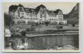 Primary view of [Postcard of Hotel Quitandinha With Swan Pool #2]