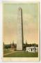 Primary view of [Postcard of Bunker Hill Monument in Charlestown]