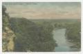 Primary view of [Postcard of Lover's Leap in Waco]