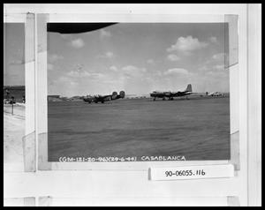 Primary view of object titled 'Planes on Airstrip'.