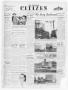 Newspaper: The Southwest Citizen (Houston, Tex.), Vol. 1, No. 1, Ed. 1 Friday, J…