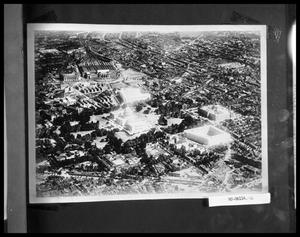 Primary view of object titled 'Aerial View of City'.