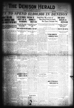 Primary view of object titled 'The Denison Herald (Denison, Tex.), No. 126, Ed. 1 Thursday, December 22, 1921'.